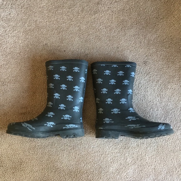 🖤☠️Children’s Black Cherokee Rain Boots - Picture 8 of 10